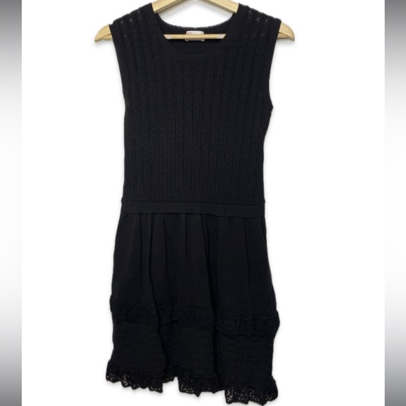 RED VALENTINO Knit Ruffle Dress - Picture 11 of 15